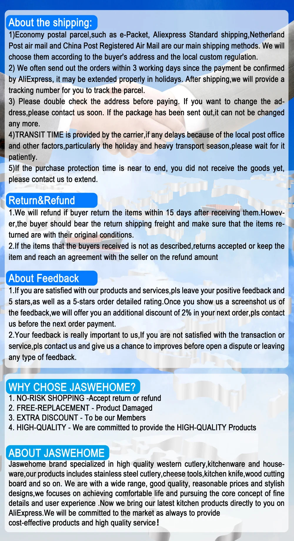 Cuchillo para Bistec, Tenedor y Cuchara de Acero Inoxidable 304 con Mango de Madera de Rosa