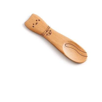 Cucharas de madera para niños