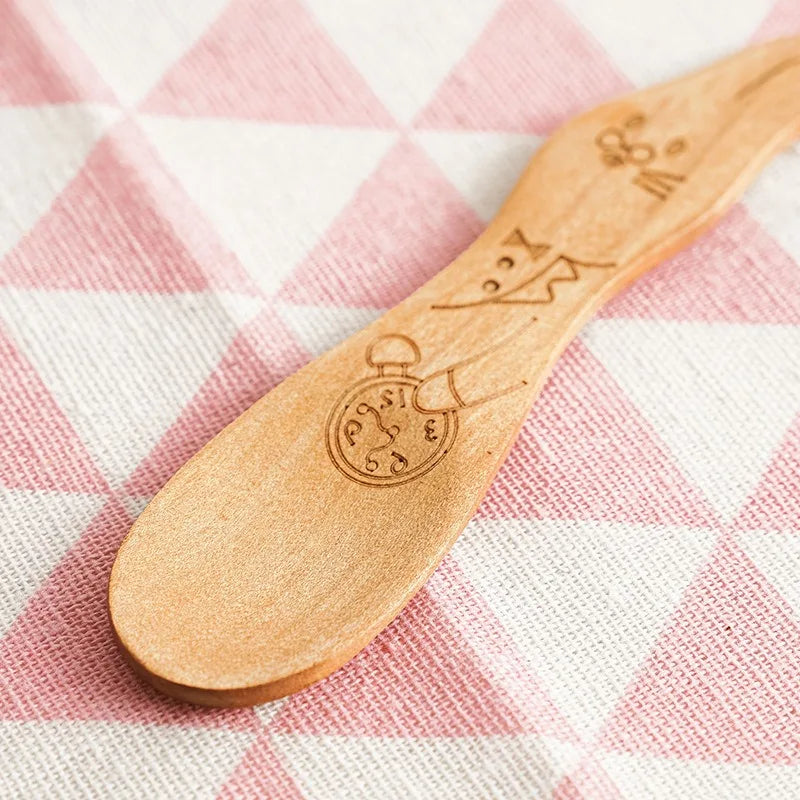 Cucharas de madera para niños
