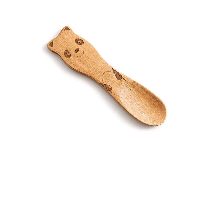 Cucharas de madera para niños
