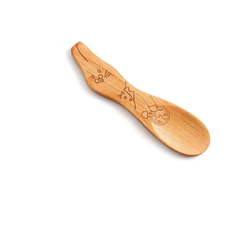 Cucharas de madera para niños