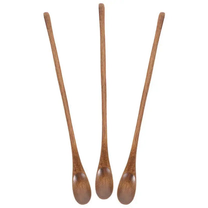 3 Cucharas de Madera para ensalada