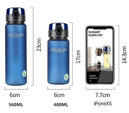 Botella De Agua Deportiva Anti-BPA a Prueba de Fugas