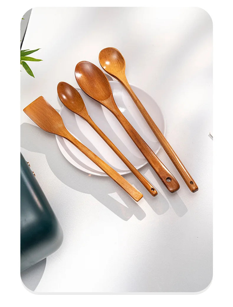 Cuchara de Madera de Estilo Japonés