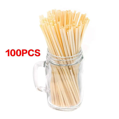 Pajitas de Bambú 100% Naturales