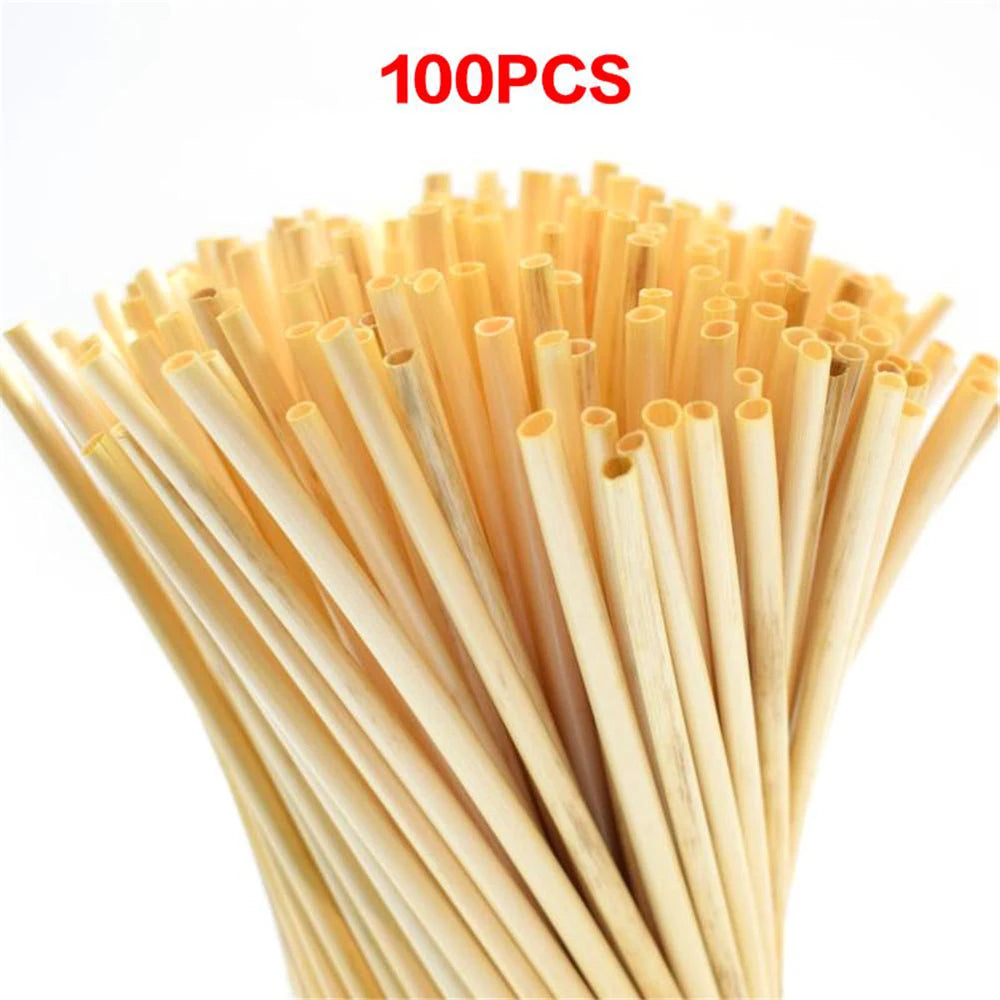 Pajitas de Bambú 100% Naturales