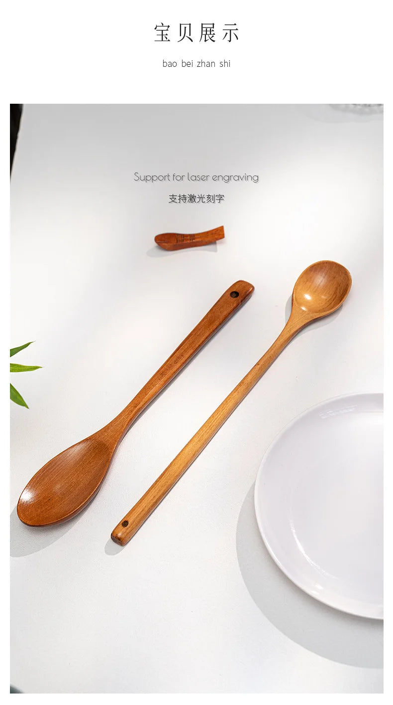 Cuchara de Madera de Estilo Japonés