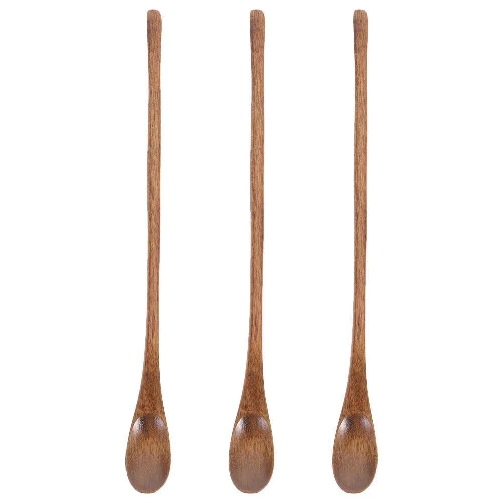 3 Cucharas de Madera para ensalada
