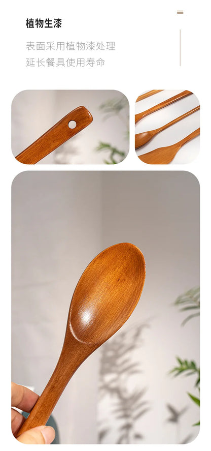 Cuchara de Madera de Estilo Japonés