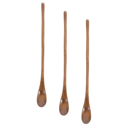 3 Cucharas de Madera para ensalada