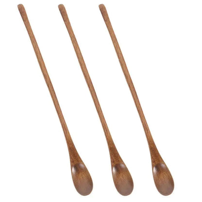 3 Cucharas de Madera para ensalada